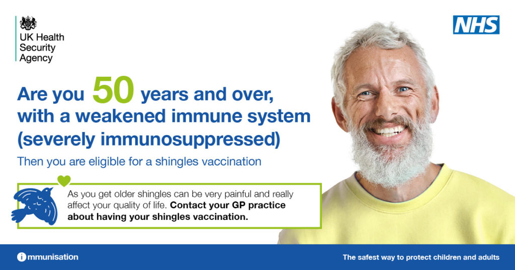 Shingles Vaccination Information Grove Medical Practice